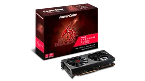 PowerColor Red Dragon Radeon RX 5700 8GB GDDR6